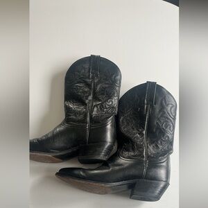 Dan Post Black Heeled Boots